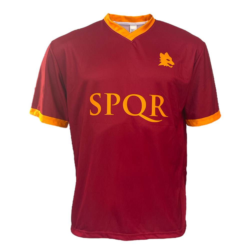 ROMA - MAGLIA REPLICA UFFICIALE HOME SPQR PAULO DYBALA 21 ADULTO / BAMBINO 2023/2024