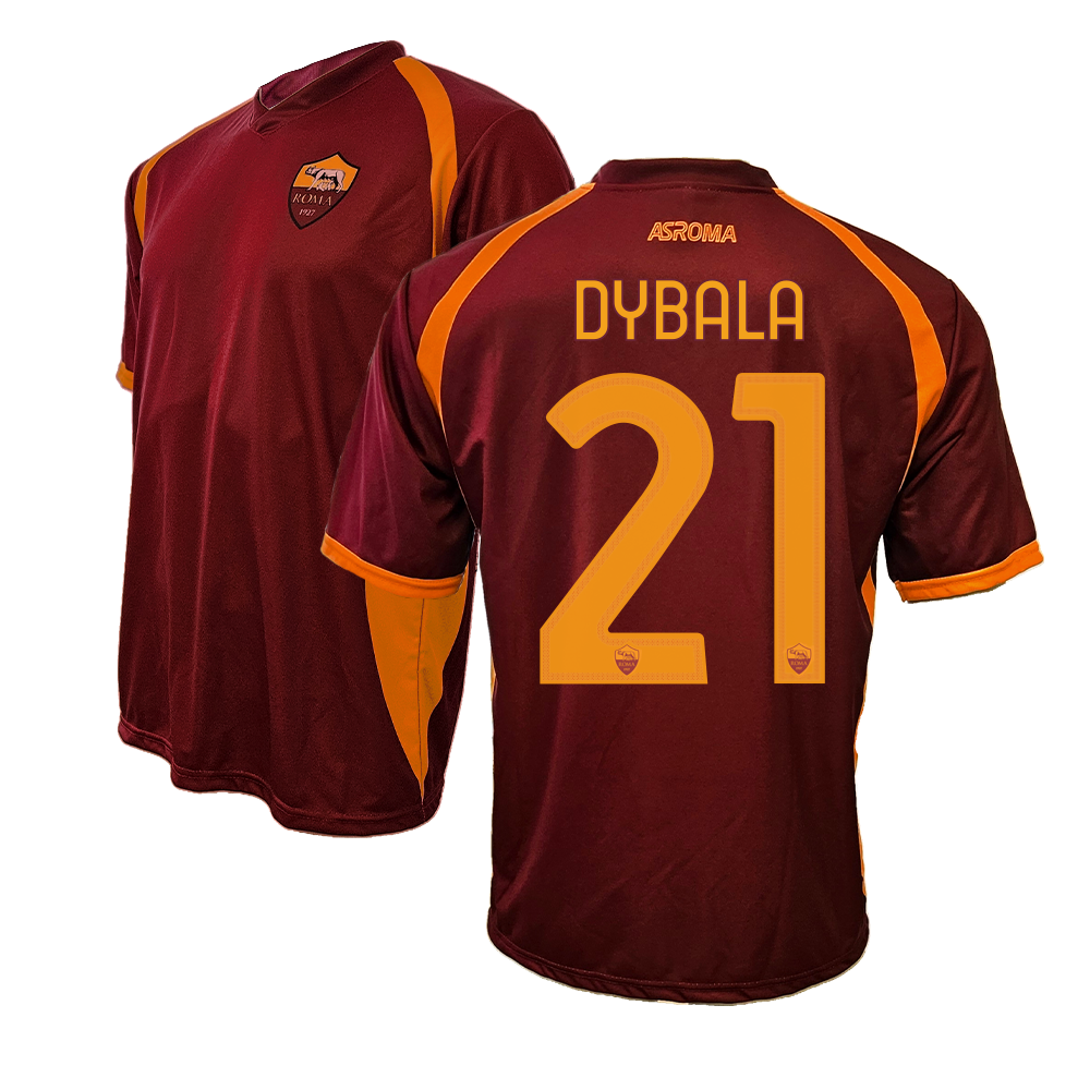 AS ROMA - MAGLIA REPLICA UFFICIALE HOME PAULO DYBALA - ADULTO / BAMBINO 2025/2026