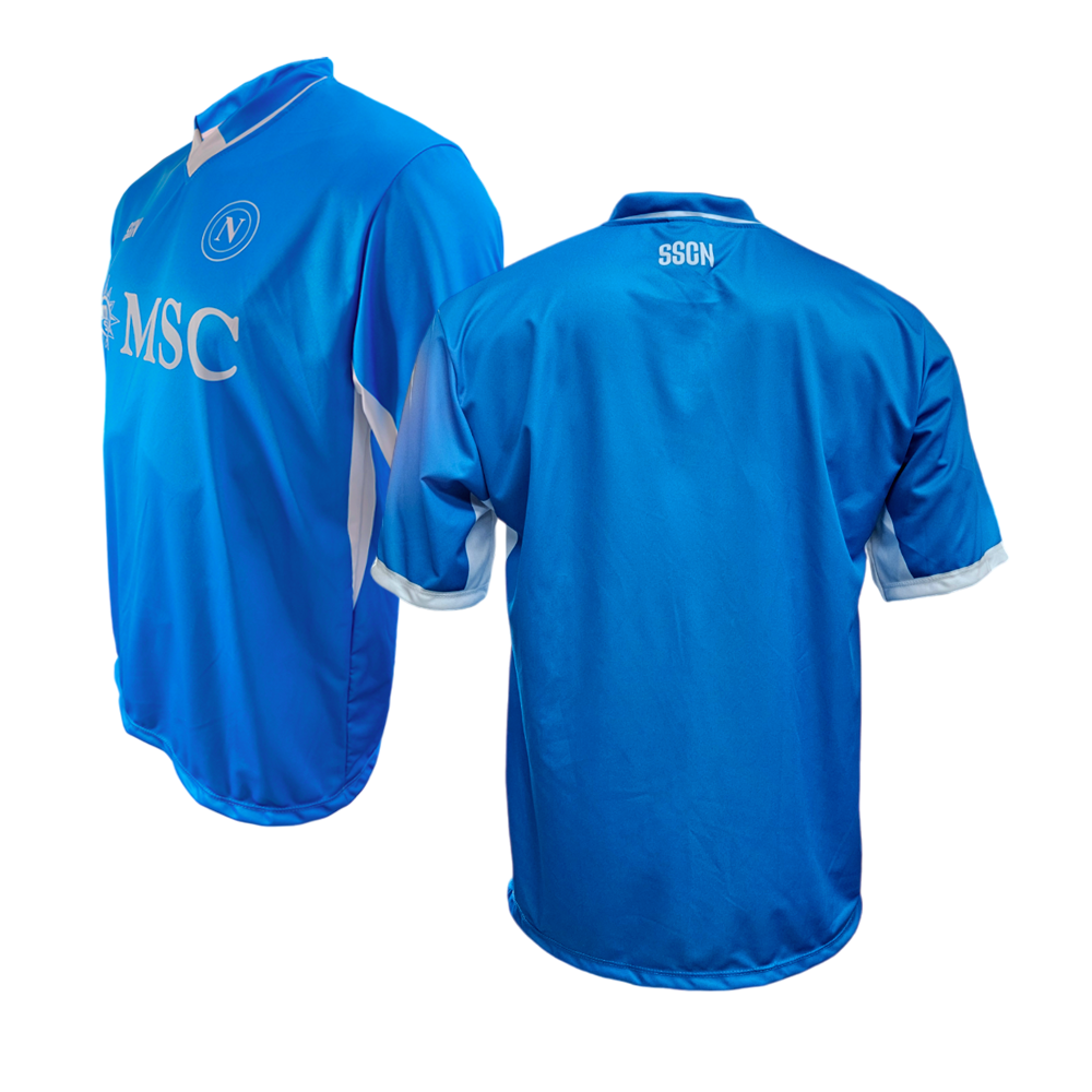 SSC NAPOLI - MAGLIA REPLICA UFFICIALE HOME ADULTO / BAMBINO 2024-2025