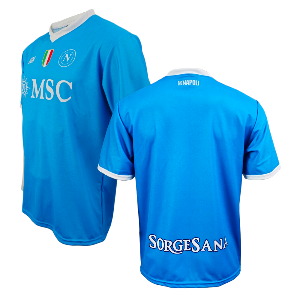 SSC NAPOLI - MAGLIA REPLICA UFFICIALE HOME ADULTO / BAMBINO 2025/2026