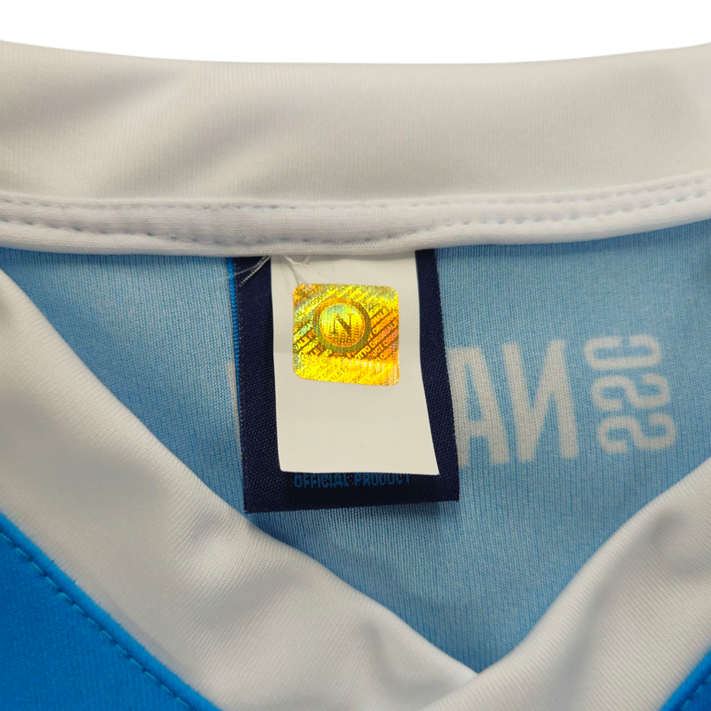 SSC NAPOLI - MAGLIA REPLICA UFFICIALE HOME MCTOMINAY - ADULTO / BAMBINO 2025/2026
