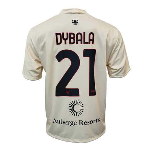 AS ROMA - MAGLIA REPLICA UFFICIALE AWAY RIYADH PAULO DYBALA 21 ADULTO / BAMBINO 2023/2024