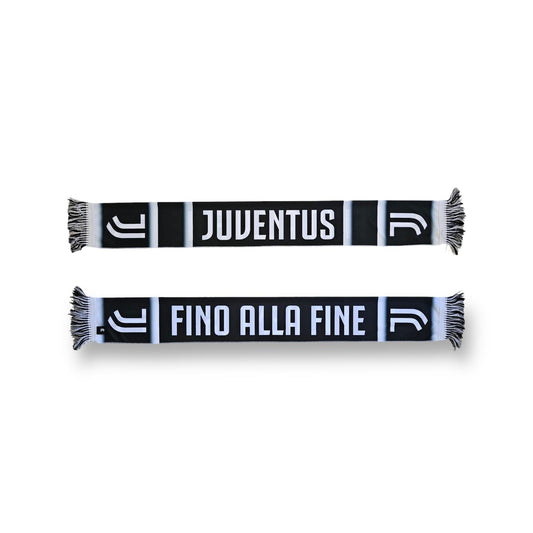JUVENTUS - SCIARPA POLIESTERE DOPPIA GRAFICA