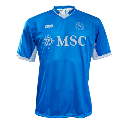 SSC NAPOLI - MAGLIA REPLICA UFFICIALE HOME ADULTO / BAMBINO 2024-2025