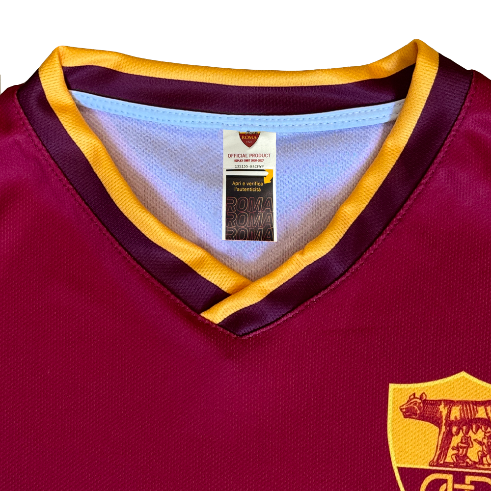 AS ROMA - MAGLIA REPLICA UFFICIALE HOME ADULTO / BAMBINO 2026/2057