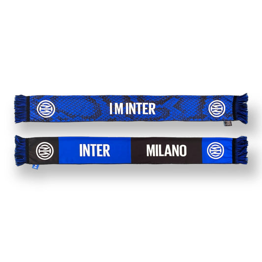 INTER - SCIARPA POLIESTERE DOPPIA GRAFICA