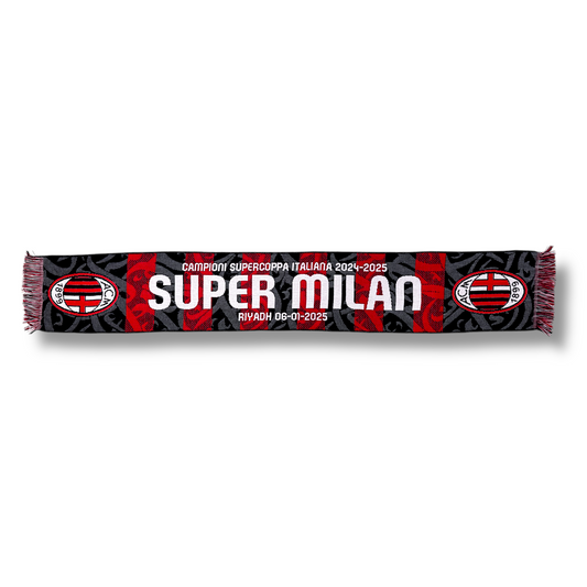 MILAN - SCIARPA JACQUARD SUPERCOPPA 24/25