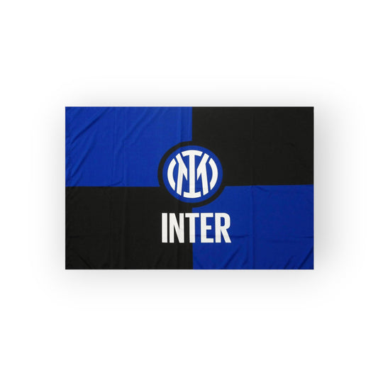 INTER - BANDIERA 4 SCACCHI MEDIA 140 X 100 cm