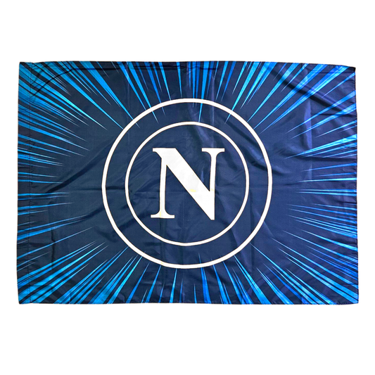 SSC NAPOLI - BANDIERA MEDIA 140X100 CM