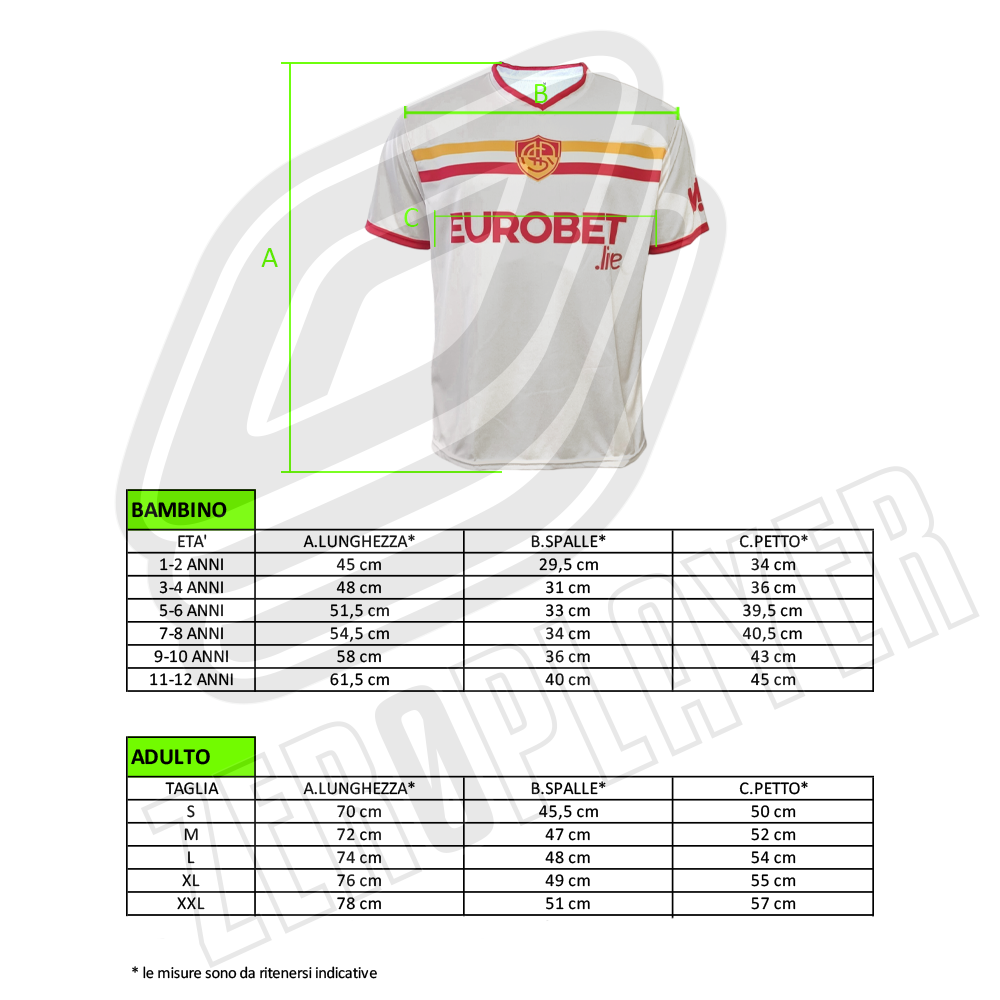 AS ROMA - MAGLIA REPLICA UFFICIALE AWAY ADULTO / BAMBINO 2026/2027